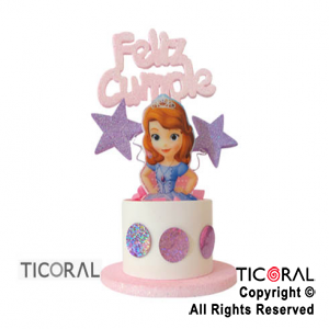 Decoracion Tarta Cumpleaños 24 Piezas Cake Topper Deco Toppers de Pastel  Happy Birthday Deco de Pastel Globos Corona Estrellas Abanico de Papel