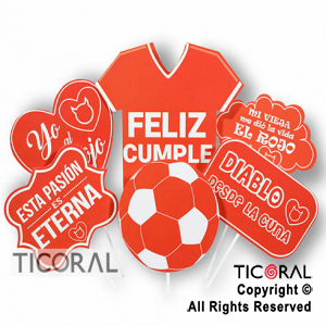 Kit Cumpleaños - Decoración Futbol - Independiente