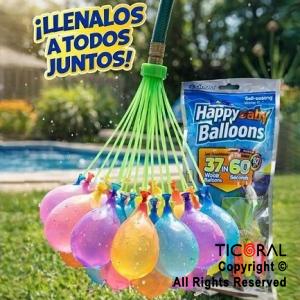 GLOBITO AGUA RACIMO BUNCH X 37 globitos