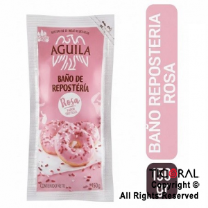 BA�O DE REPOSTERIA AGUILA SACHET ROSA FRUTILLA 150 GR