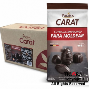 CARAT COVERLUX GOTAS SEMI AMARGO 12 KG (15 X 800 GR) 4013251