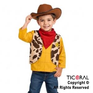 SET DE VAQUERO (CAMISA CON CHALECO Y PA�UELO) CR T.1