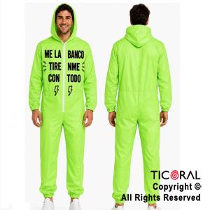 MAMELUCO VERDE FLUO ADULTO L / XXL