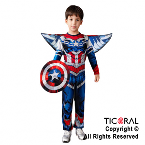 DISFRAZ CAPITAN AMERICA FALCON TALLE 0 x 1