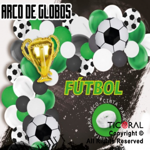 Globos Cotillón Decorativo Cumpleaños Futbol – Tu Fiesta a un Click