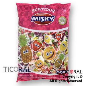 CARAMELO MASTICABLE MISKY X 800GR X 1