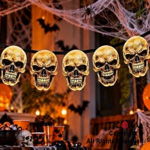 BANDERIN HALLOWEEN CALAVERAS