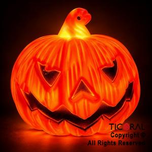 CALABAZA CON LUZ HALLOWEEN