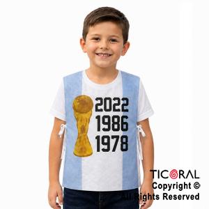 PECHERA ARGENTINA FISELINA NI�O COPA DEL MUNDO CR