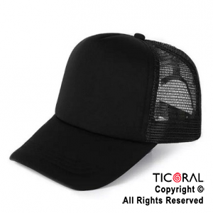 SOMBRERO GORRA TRUCKER NEGRO x 1