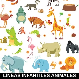 Líneas Infantiles ANIMALES 744