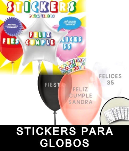 Stickers para globos 1659