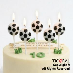 VELA SET PELOTAS FUTBOL X 5 PIEZAS