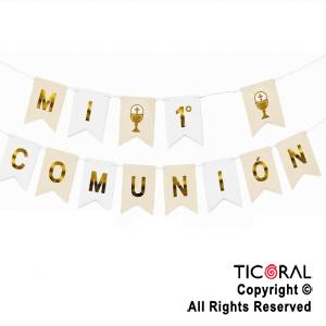 BANDERIN BANNER MI 1 COMUNION (BAM036-03)