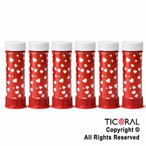 BURBUJERO CORAZON x 6