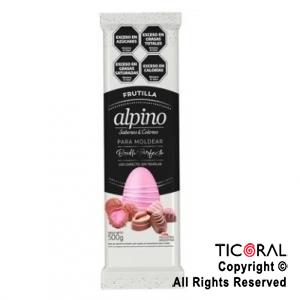 BA�O DE MOLDEO ALPINO SABOR Y COLOR FRUTILLA LODISER X 500 GR