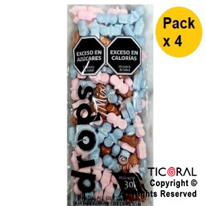 DROPS MIX BABY 35 GR x 4 PAQUETES