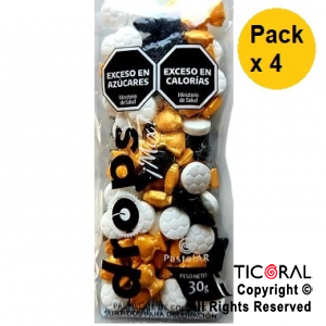 DROPS MIX FUTBOL 35 GR x 4 PAQUETES