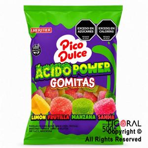 GOMITAS PICO DULCE ACIDO POWER X 500 GRS