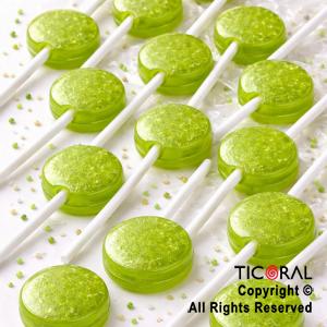 CHUPETIN MINI PALETA VERDE MANZANA TOPOLIN X 50 UNIDADES