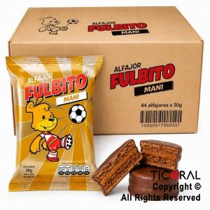 ALFAJOR FULBITO MANI X 44 UNIDADES