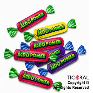 CARAMELO PICO DULCE MASTICABLE ACIDO POWER X 500 GR