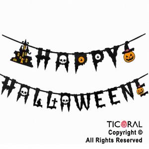 GUIRNALDA BANNER HAPPY HALLOWEEN 230 MT (GUH16)