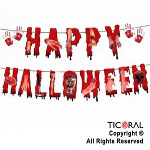 GUIRNALDA HAPPY HALLOWEEN SANGRIENTO 3 MT (HD778)