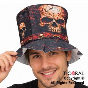 SOMBRERO GALERA CALAVERA REALISTA