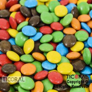 LENTEJAS DE CHOCOLATE COLORETI MULTICOLOR X 300 GR