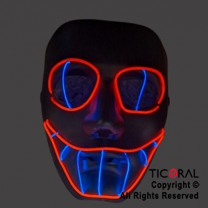 MASCARA NEUTRA LUMINOSO LED NEON X 1