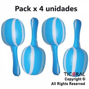 MARACON RAYADO ARGENTINA PACK x 4 UNIDADES
