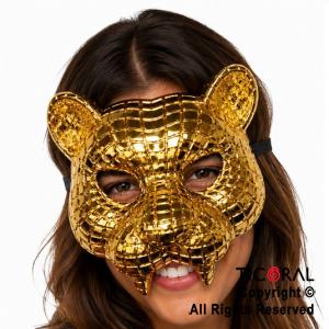 MASCARA LEOPARDO DISCO BALL (U2603-041)