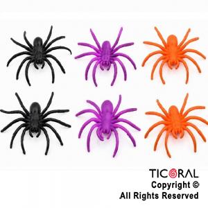 ARA�A GRANDE HALLOWEEN 9 CM DIAMETRO X 6 UNIDADES
