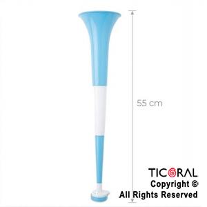 CORNETA BOCINA VUVUZELA ARGENTINA 55 CM 7054AR