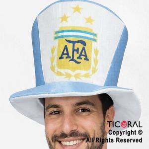SOMBRERO GALERA ARGENTINA ESCUDO 15 CM x 5
