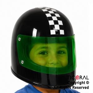 CASCO DE CARRERA NEGRO