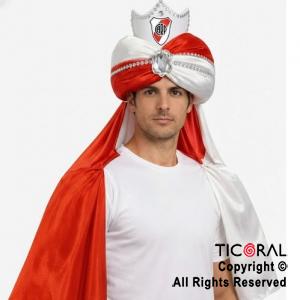 TURBANTE CON BANDERA DE RIVER PLATE PREMIUM