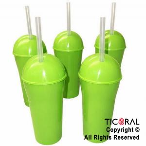 VASO DOMO VERDE MANZANA CON SORBETE 400 ML x 5