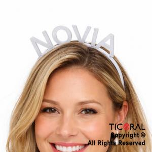 VINCHA NOVIA PACK X 4 UNIDADES